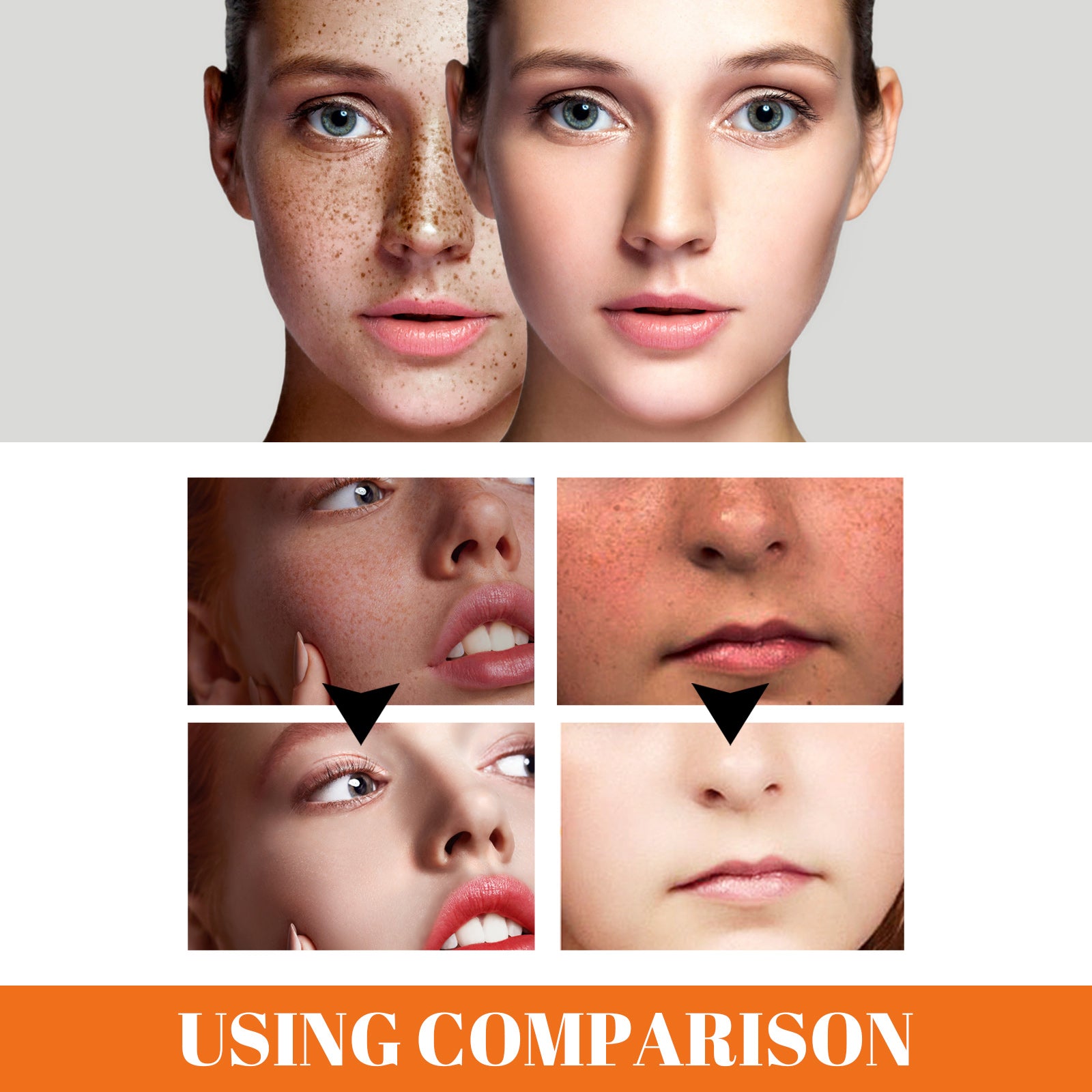 Eelhoe Papaya Whitening Que Spot Cream Fade Facial Freckles Dark Spot Brightening Moisturizing Skin Day & Night Cream