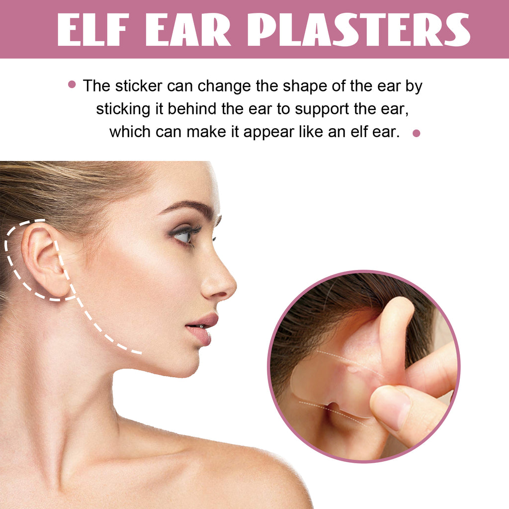 Eelhoe Elf Ear Veneer Ear Wind Ear Show Face Small Invisible and Breathable Waterproof Correction Ear Magic Tape