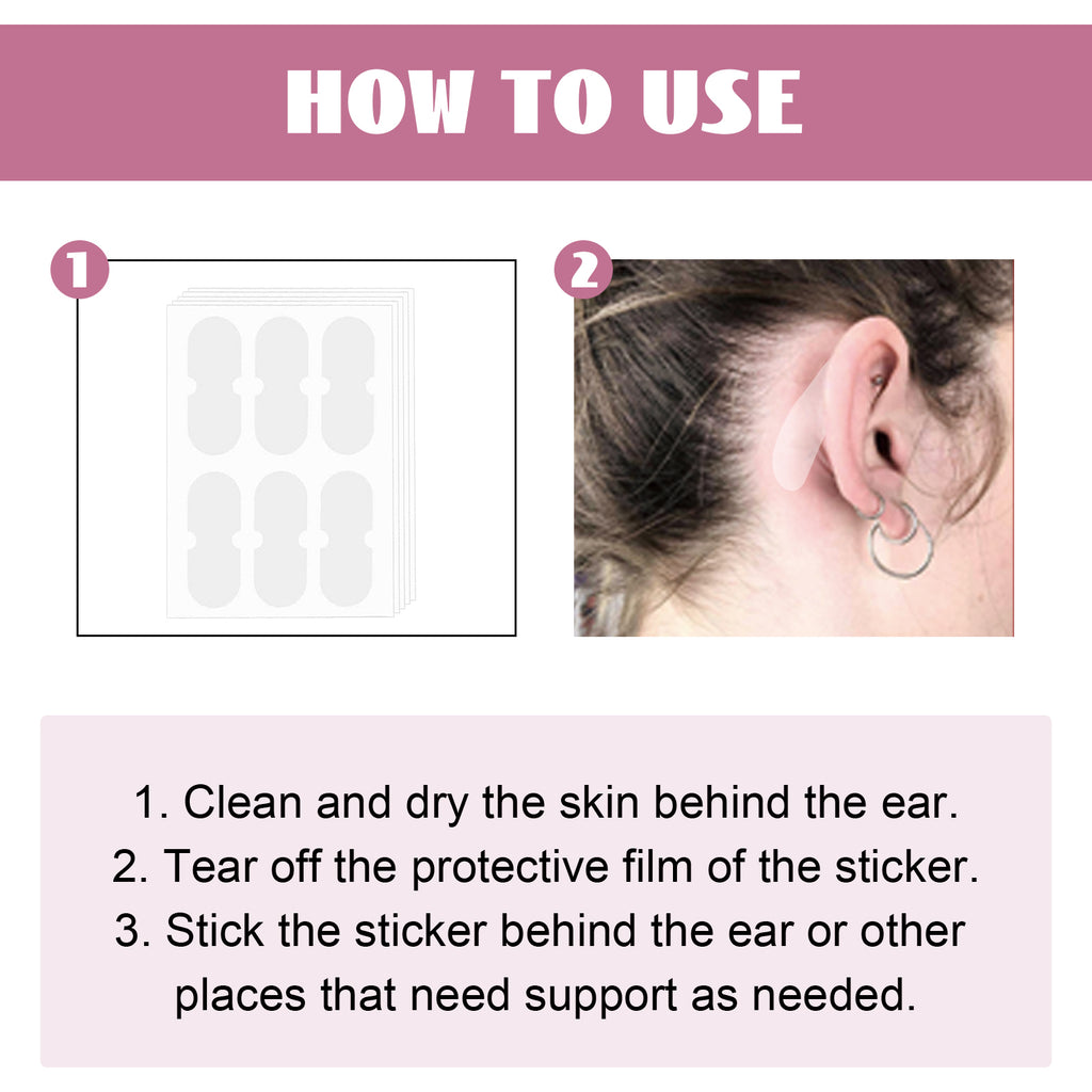 Eelhoe Elf Ear Veneer Ear Wind Ear Show Face Small Invisible and Breathable Waterproof Correction Ear Magic Tape