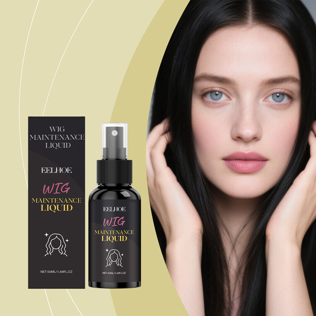 EELHOE Wig Fluffy Spray Gentle Fluffy Wig Refreshing Smooth Feel Daily Styling Portable Spray