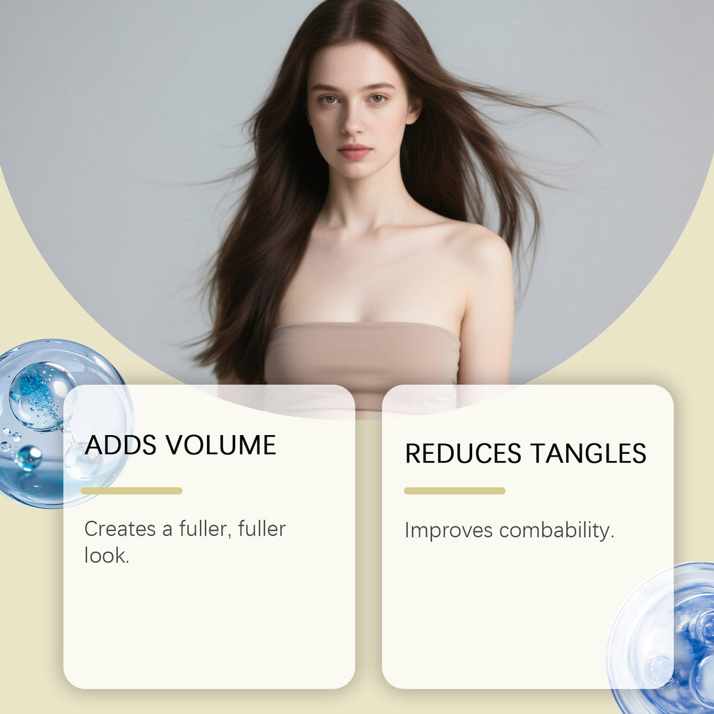 EELHOE Wig Fluffy Spray Gentle Fluffy Wig Refreshing Smooth Feel Daily Styling Portable Spray